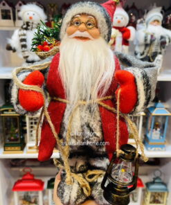 بابانوئل رقصان موزیکال ،قرمز عروسک دار